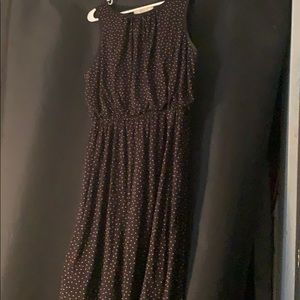 NWT Black Loft Tank Dress